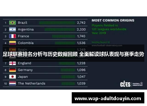 足球联赛排名分析与历史数据回顾 全面解读球队表现与赛季走势